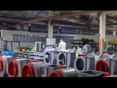 後方の遠心ファン