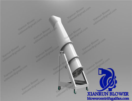 ローータリー冷却およびセメント炉シリンダーアプリケーションのための空気移動と冷却性能を提供する産業用軸扇風機