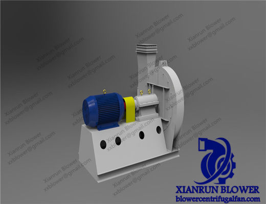 産業用遠心放射扇 耐久性のある材料で製造された 水泥発電と粉塵収集システム
