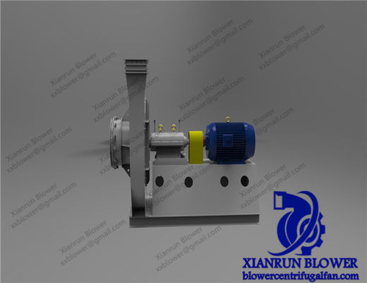 産業用遠心放射扇 耐久性のある材料で製造された 水泥発電と粉塵収集システム