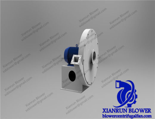 工業用遠心放射扇 広範囲の圧力範囲と高気流量を提供する シメント化学加工および冷却システム