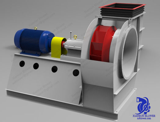 産業用遠心扇風機吹風機 シメント発電および粉塵収集アプリケーションにおける空気流のための後方曲線設計
